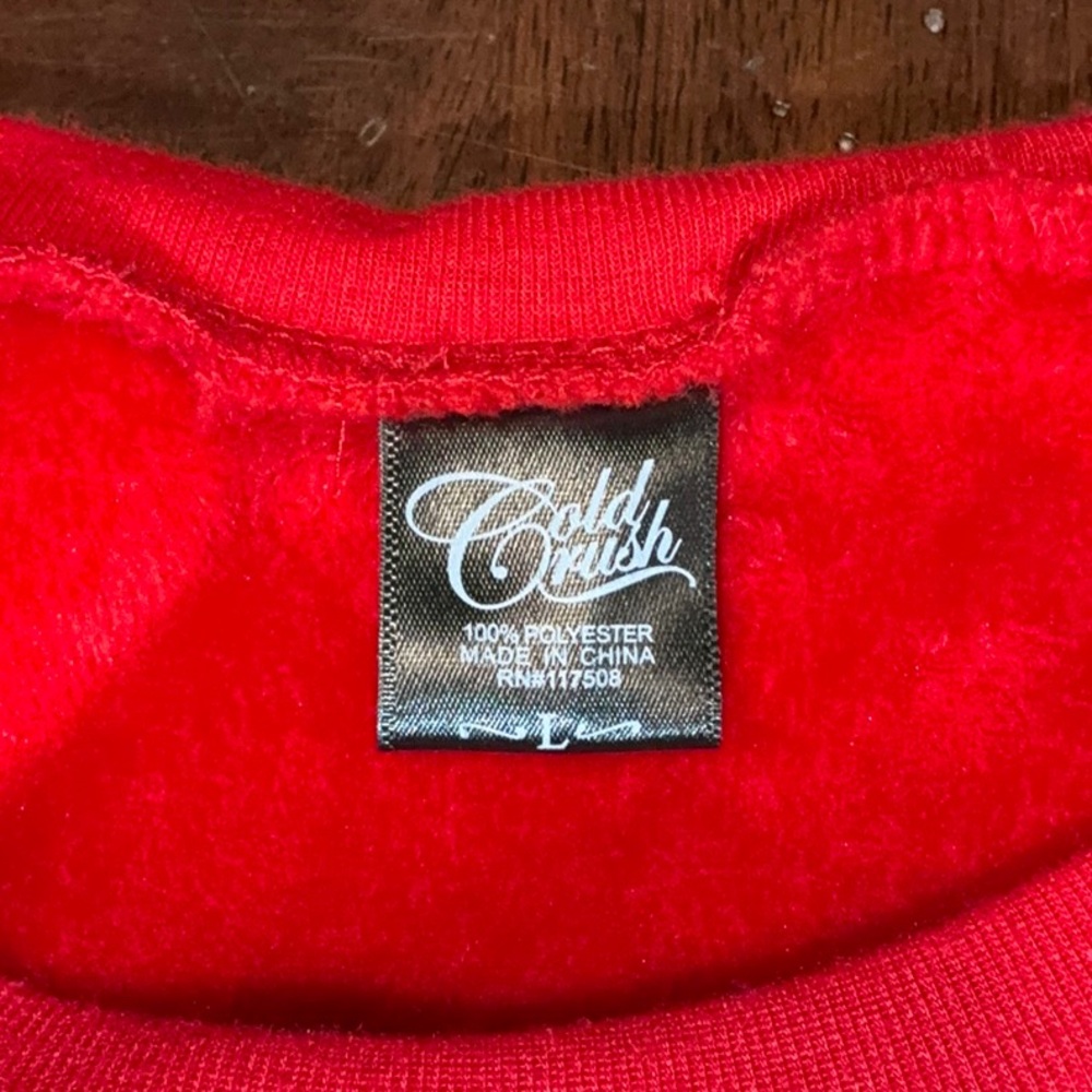 Women’s Cold Crush Christmas Reindeer Sweater NWT - Picture 2 of 5